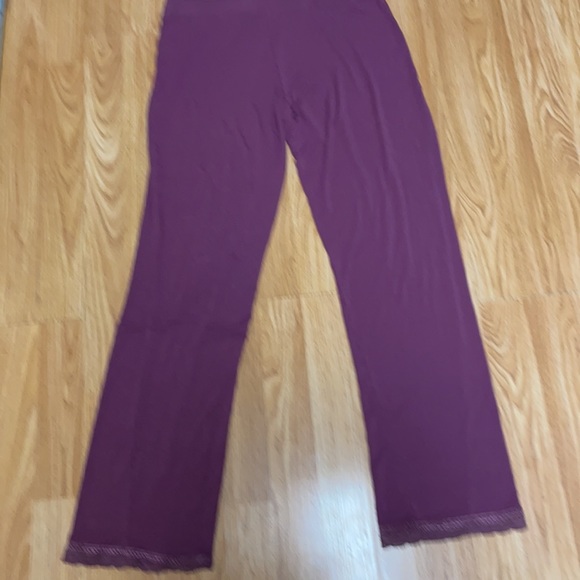 Exclusive of Decoration Size M/L light burgundy lounging/exercise pants - Picture 2 of 8